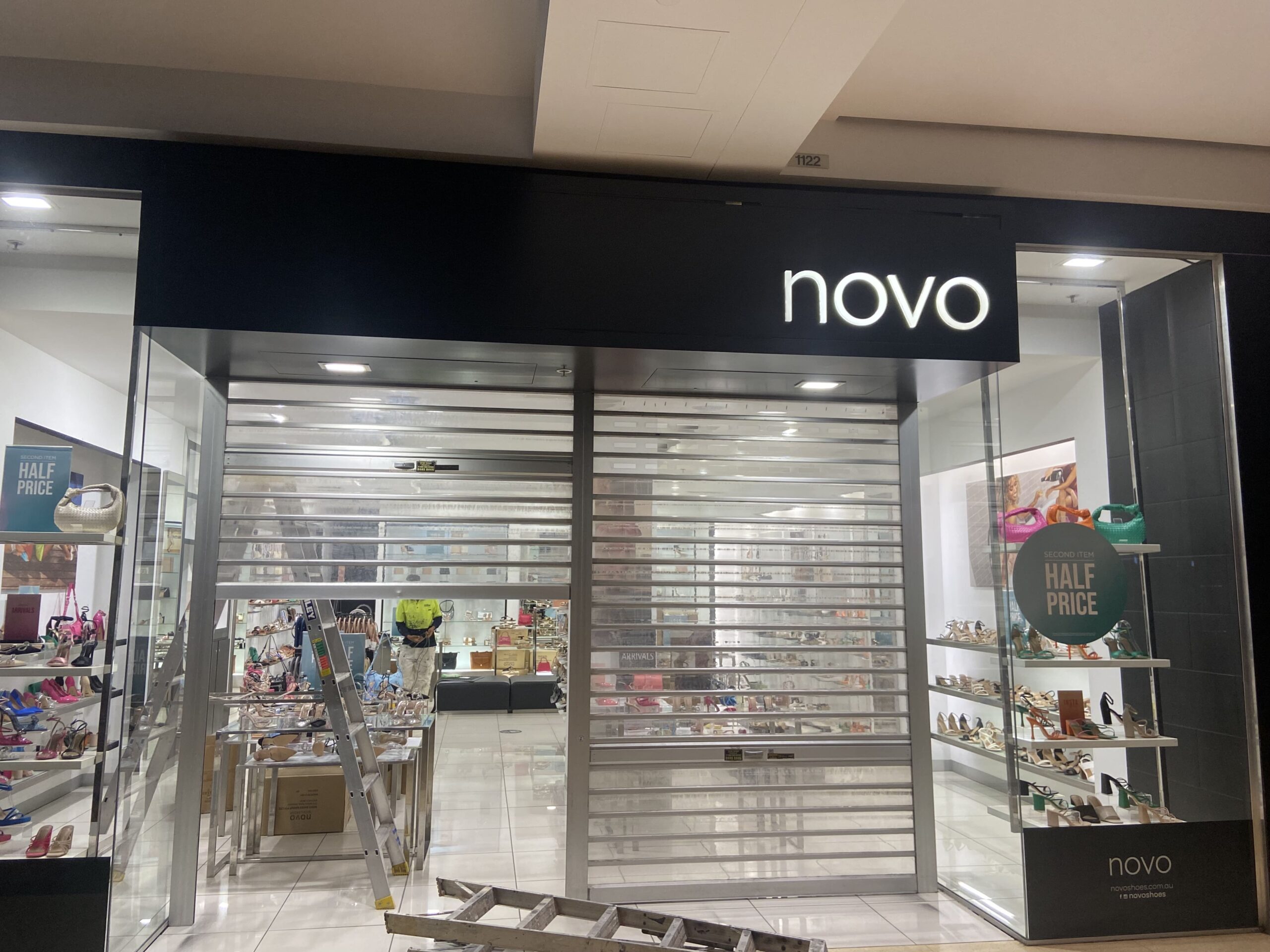 Novo Retail Store Painting Adelaide