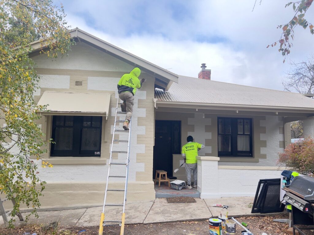 Exterior Restoration & Painting of House