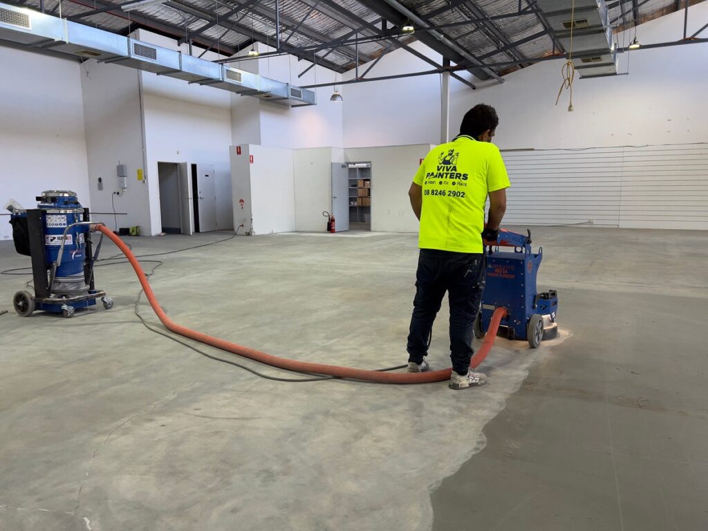 Epoxy Coating Of Commercial Retail Space