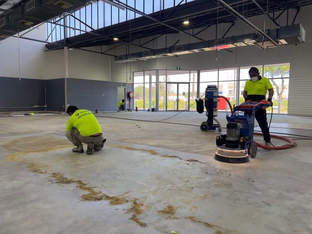 Epoxy Coating Of Commercial Retail Space