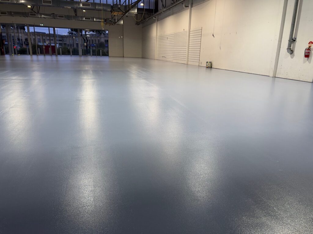 Epoxy Coating Of Commercial Retail Space