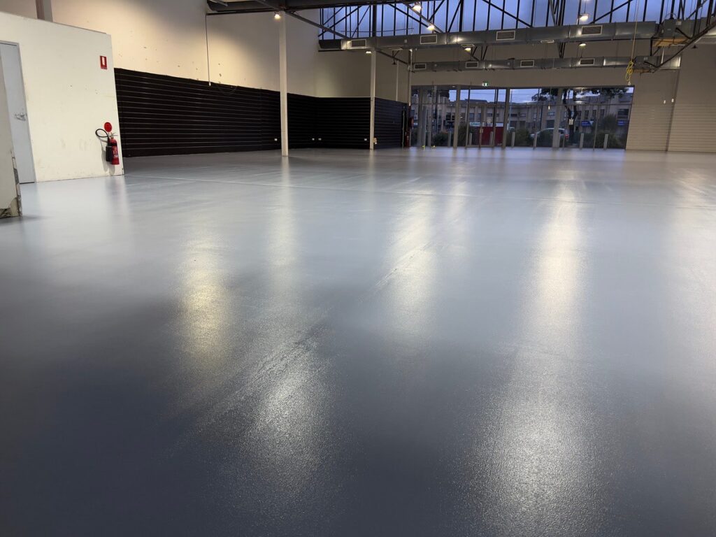 Epoxy Coating Of Commercial Retail Space