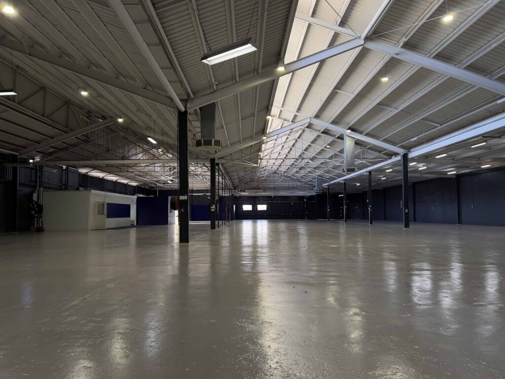 Automotive Commercial Epoxy Flooring Installation 8 Commercial epoxy flooring4
