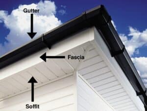gutters, fascia, eaves painting 2 image